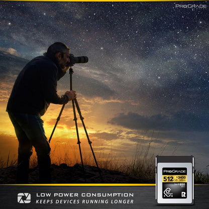 ProGrade Digital CFexpress 4.0 Typ B Speicherkarte - 512 GB Gold-Serie