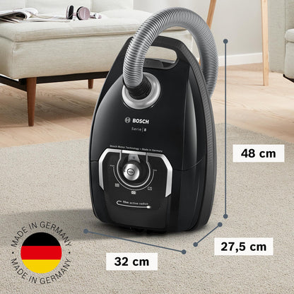 Bosch Staubsauger mit Beutel Serie 8 BGL8XALL - Schwarz