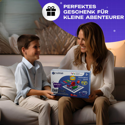noDNA Elektronik Experimentierkasten – 300 Experimente ab 8 Jahren
