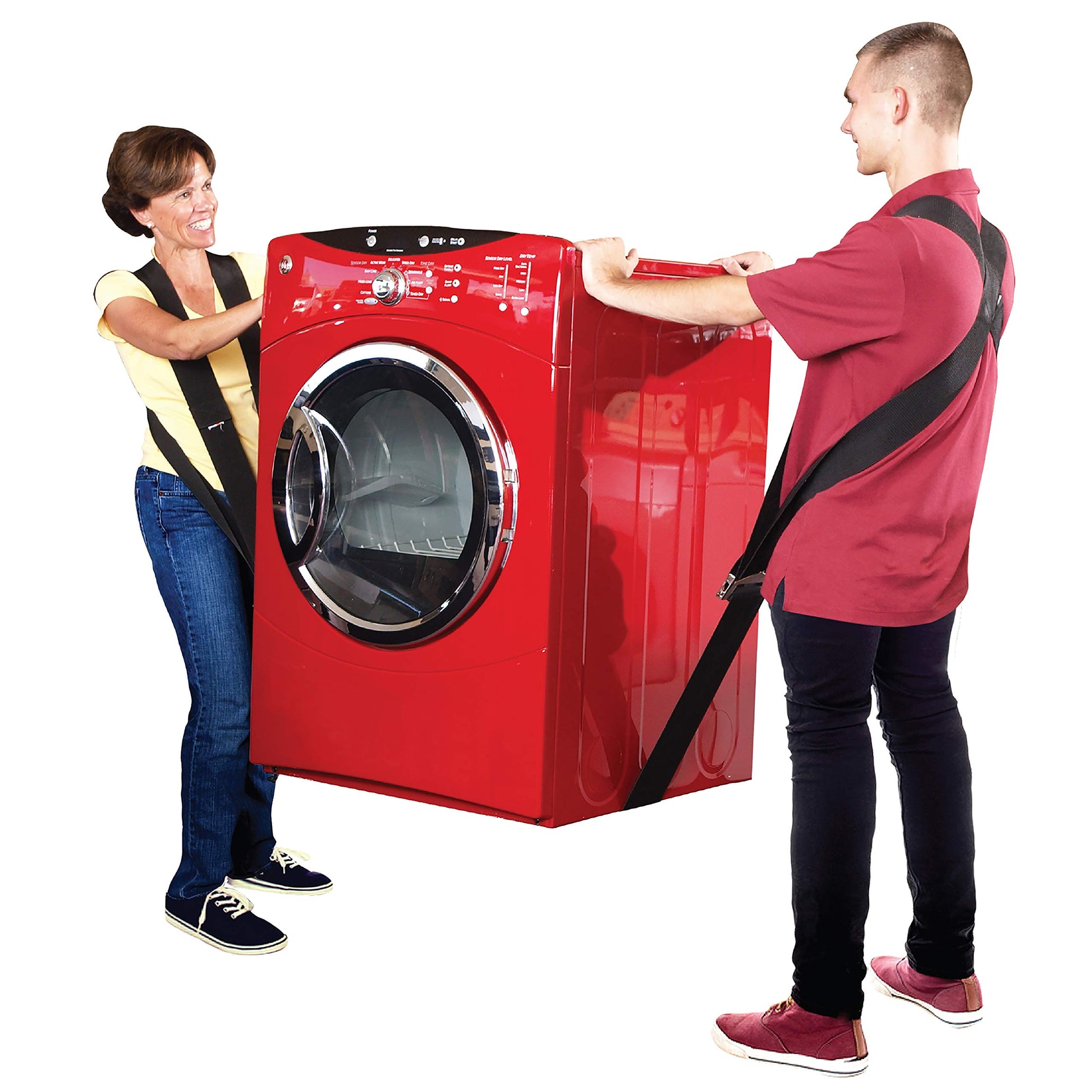 SHOULDER DOLLY Tragegurt für 2 Personen, Hebegurt bis 370 kg – ergonomisches Heben von Möbeln und Haushaltsgeräten zu zweit