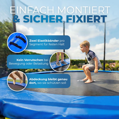 Terena Trampolin Randabdeckung Ø 366 cm, extra dick gepolstert