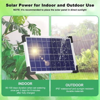 Solar Automatisches Bewässerungssystem 300 – 30M Tropfschlauch