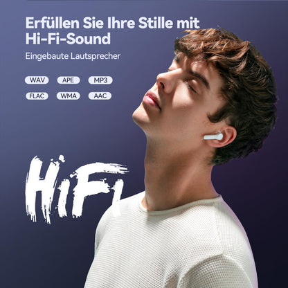AGPTEK M3 MP3-Player Bluetooth 5.3 mit 64 GB Speicher, Schwarz