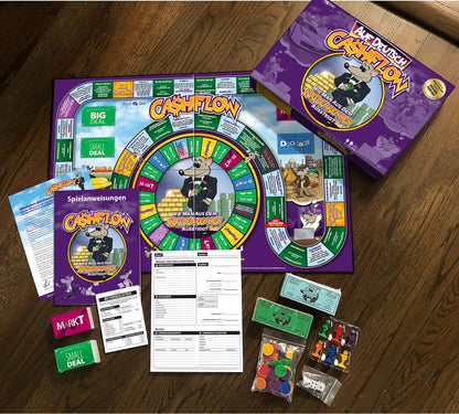 Rich Dad CASHFLOW Finanzkompetenz Spiel - Deutsche Version
