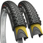 Fincci Gravel Faltreifen 28 Zoll 700x40c – Paar mit Pannenschutz, Fahrradreifen mit Gravel-Profil