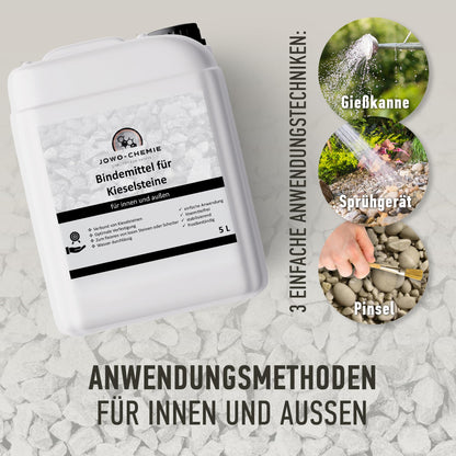 JOWO-CHEMIE Kiesbinder Kiesverfestiger Bindemittel – 10L