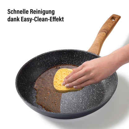 STONELINE Back to Nature Antihaft Bratpfanne Induktion 28 cm