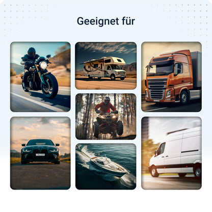 PAJ GPS Vehicle Finder 1.0 4G GPS-Tracker mit Direktanschluss 9-75 V