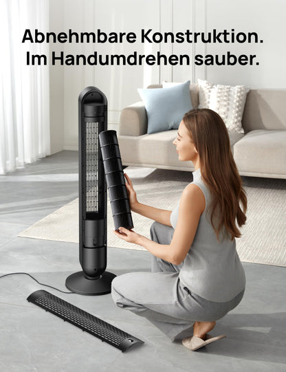 Dreo Smart 20dB Turmventilator – Leiser, Sprachsteuerung