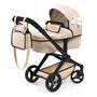 Bayer Design Puppenwagen Xeo, wandelbar zum Puppenjogger, Beige