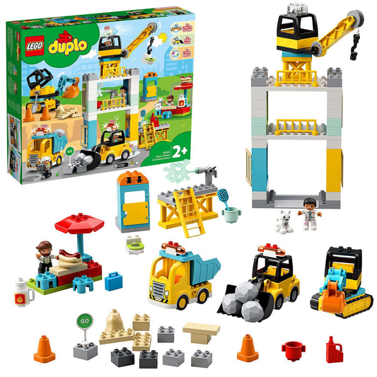 LEGO DUPLO Grosse Baustelle - Bauset mit Licht & Sound