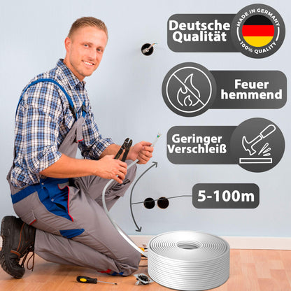 MAS NYM-J 3x1.5 mm² Feuchtraumkabel Mantelleitung – 100m