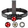 Sofirn HS21 LED-Stirnlampe, wiederaufladbar, 2200 Lumen mit Rotlicht