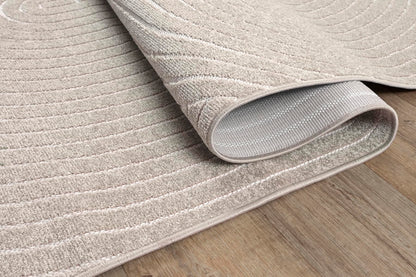 The Carpet Santo Plus Wohnzimmer/Outdoor Teppich - Beige 200x280 cm