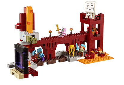 LEGO Minecraft 21122 Konstruktionsset – Die Netherfestung