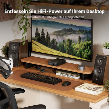 Fosi Audio TB10D 600W 2-Kanal Mini HiFi Stereo Verstärker