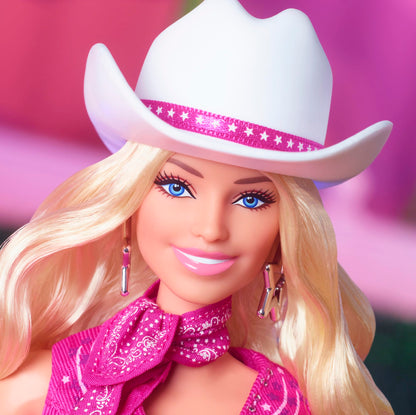 Barbie Margot Robbie Western Puppe - Cowboy Outfit HPK00