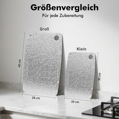 Titan Schneidebrett 100% Titanium Antibakteriell – 28x40 cm
