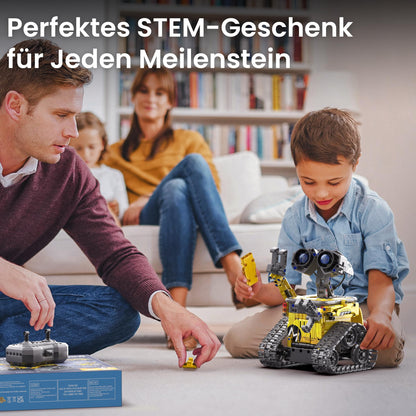 Sillbird B883 Roboter Baukasten, 5-in-1 programmierbares Robotik Set