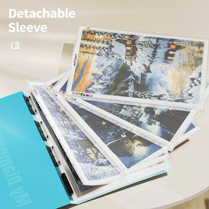 ARTDOT 5D Diamond Painting Bilder Album Aufbewahrung – A1