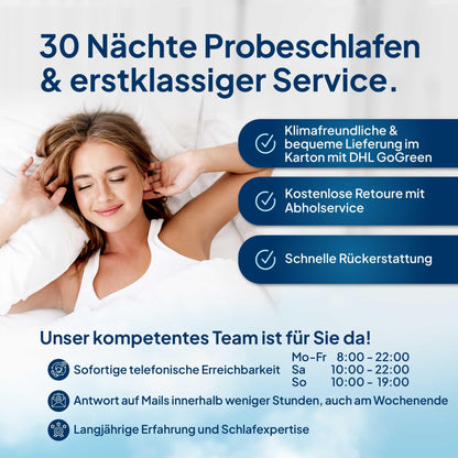 DormiGood Daunendecke Winter - 135x200, Kuschelig Warm