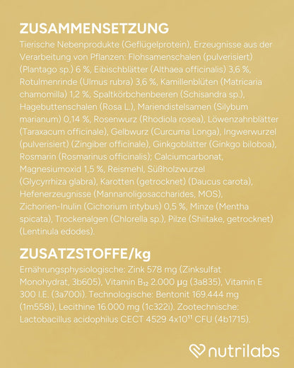 NutriLabs Acid Protect Kautabletten für Hunde, 100 Stück