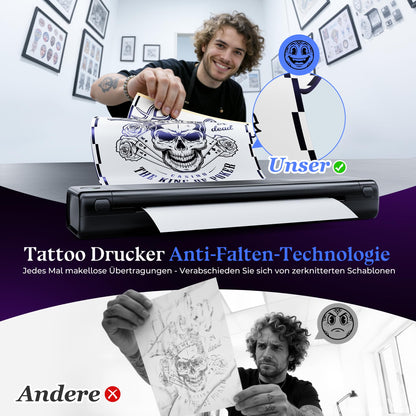 Itari A886 Tattoo Stencil Drucker Bluetooth Thermodrucker
