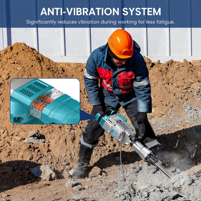 ENEACRO Abbruchhammer 1700W SDS-Hex - 65 Joule