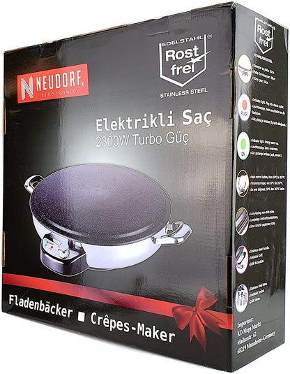 Neudorf Multifunktions-Fladenbäcker Granit Ø 50 cm
