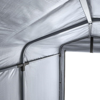 SoBuy Fahrradgarage KLS11-K wetterfest für 1-2 Fahrräder mit UV-Schutz
