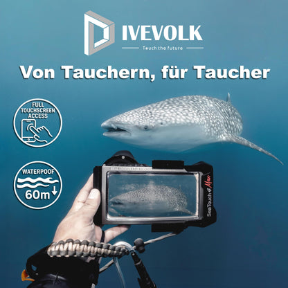 DIVEVOLK Seatouch 4 Max Plus Unterwassergehäuse – iPhone Kompatibel