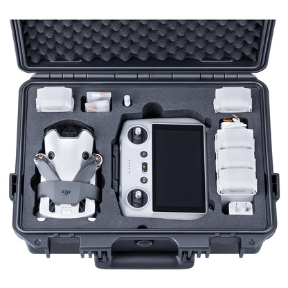 Lykus Titan MM410 wasserdichter Koffer für DJI Mini 4 Pro/Mini 3 aus Polypropylen