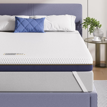 BedStory Gelschaum Matratzentopper 10cm - 180x200cm H3/H4