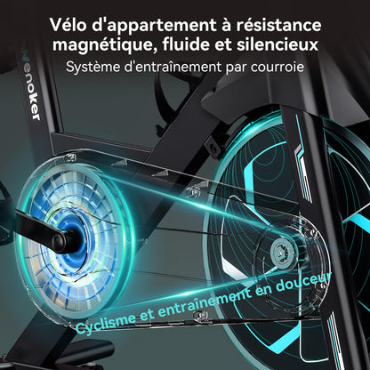 Wenoker 2025 Heimtrainer – APP & LCD, bis 160KG