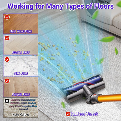 Dyson V7 V8 V10 V11 V15 – Anti-Verwicklungs Ersatzbürste