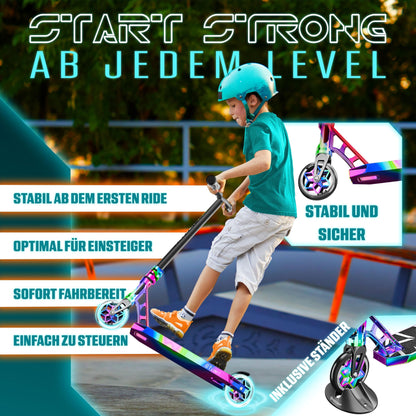 KESSER Stunt Scooter GT-Limit – Stuntscooter 360° Lenkung