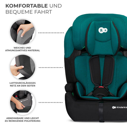 kk Kinderkraft COMFORT UP I-SIZE Autositz 76-150 cm - Grün