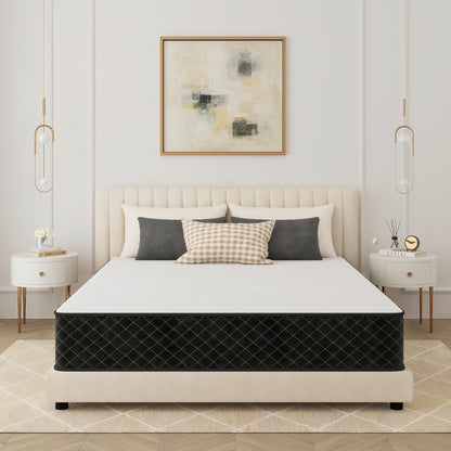 PurrJoys Taschenfederkernmatratze 160x200 cm H3/H4 mit Memory Foam