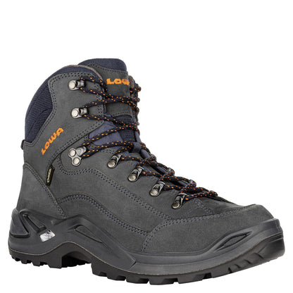 Lowa Renegade GTX Mid Wanderschuh - Navy/Orange Gr. 46