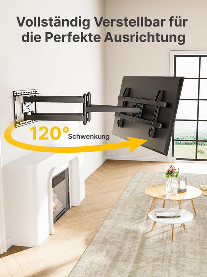 monTEK Langarm 1080mm TV Wandhalterung - 43-90 Zoll