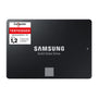 Samsung 870 EVO SATA III Interne SSD 2,5 Zoll, 1 TB - MZ-77E1T0B/EU. Rechteckige, schwarze interne SSD zur schnellen Datenspeicherung in PCs.