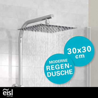 EISL EASY DELUXE Duschset – Regendusche 300x300mm ohne Armatur