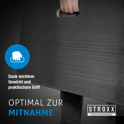 STROXX Transportroller 500 kg – Möbelroller mit Gummibelag