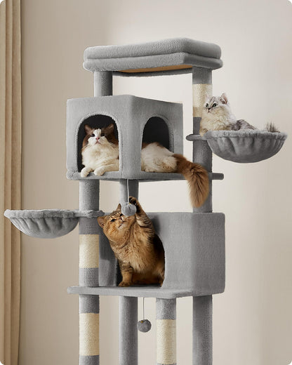 Feandrea Kratzbaum - XL 175cm Taubengrau PCT182G01