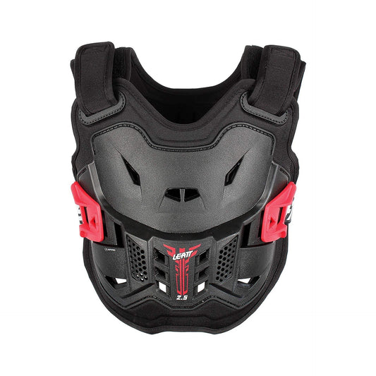 Leatt 2.5 Brustschutz Kinder – Schwarz-Weiss Design