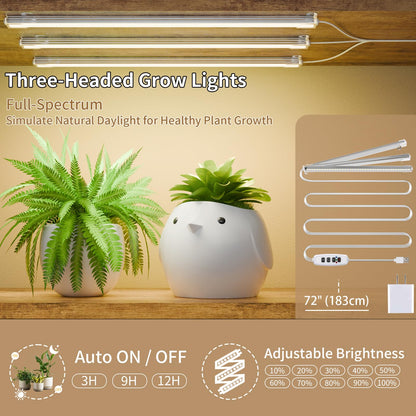 BACEKOLL Pflanzenständer mit Wachstumslicht 8 Ebenen Schwarz