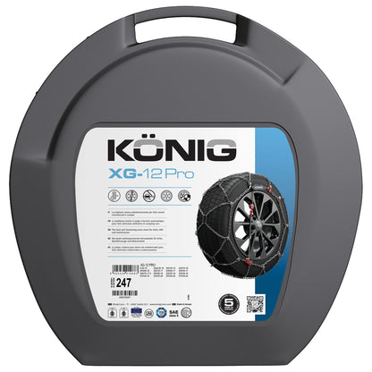 KÖNIG XG-12 PRO 252 Schneeketten – Für PKW & SUV