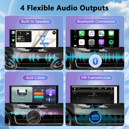 Apple CarPlay Android Auto Display 10,26" mit Kamera