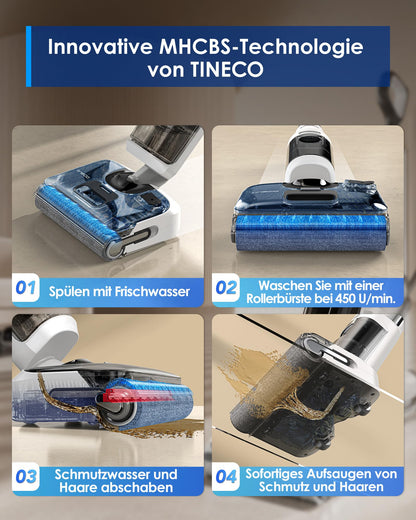Tineco Floor ONE S6 Stretch Lite Nass Trockensauger – 180° Lay-Flat