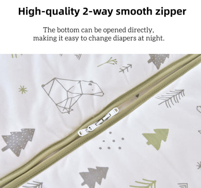 Chilsuessy Babyschlafsack mit Beinen 2.5 Tog, 2er-Pack, 100 cm